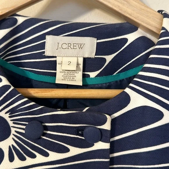 J. Crew Spring Shell Blazer - Picture 2 of 3